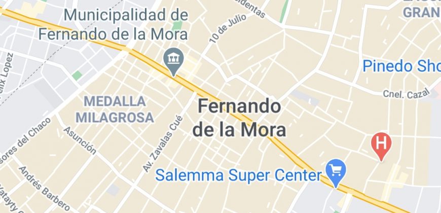 VENDO TERRENO S/ PATRICIO COLMAN – FDO DE LA MORA SUR- UBICACION ESTRATEGICA -594,56 m2