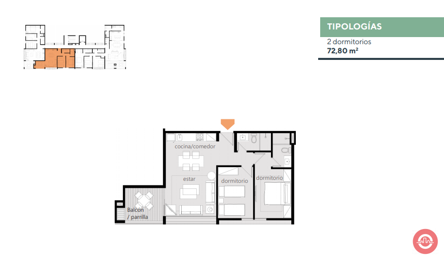 VENDO DEPARTAMENTOS EN SAN BERNARDINO DE 2 Y 3 DORMITORIOS