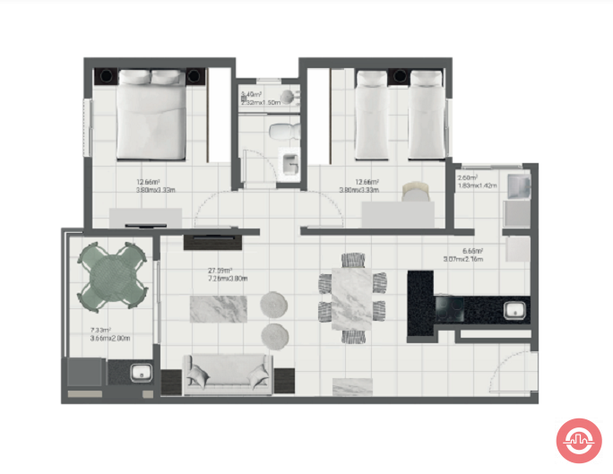 Vendo departamentos de 1 y 2 dormitorios en Edificio Marlin – Luque- Paraguay Vendo departamentos de 1 y 2 dormitorios en Edificio Marlin – Luque- Paraguay