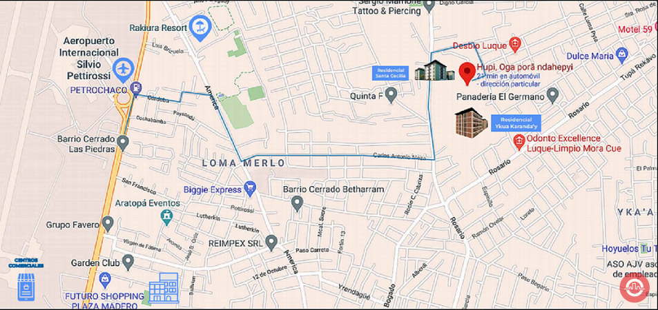 En Venta Departamento de 2 dormitorios, Ykua Karanda’y – Luque En Venta Departamento de 2 dormitorios, Ykua Karanda’y – Luque