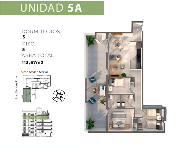 En Venta Departamentos de 2 y 3 Dormitorios en Edificio Home Ycua Sati, Asunción – Paraguay