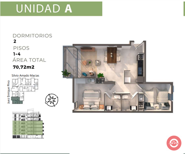 En Venta Departamentos de 2 y 3 Dormitorios en Edificio Home Ycua Sati, Asunción – Paraguay