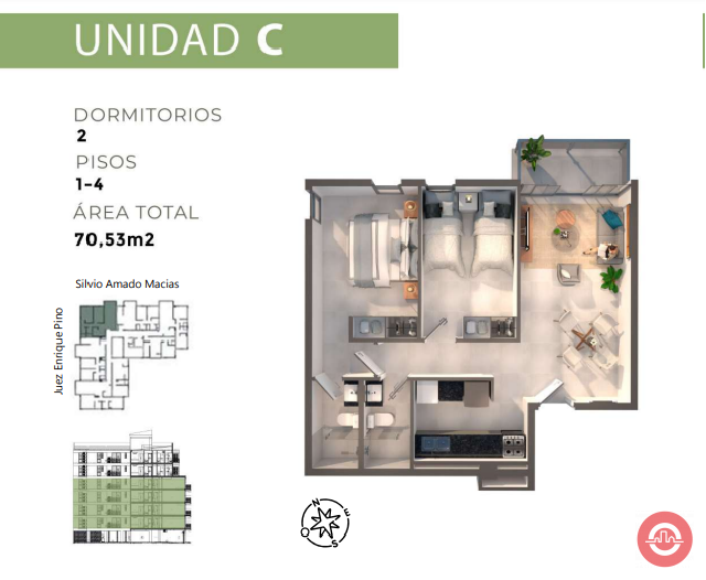 En Venta Departamentos de 2 y 3 Dormitorios en Edificio Home Ycua Sati, Asunción – Paraguay