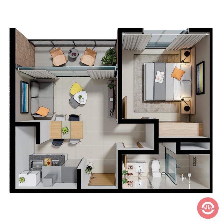 En venta departamentos de 1 y 2 dormitorios en Zuba VI, zona Cit, Luque-Paraguay