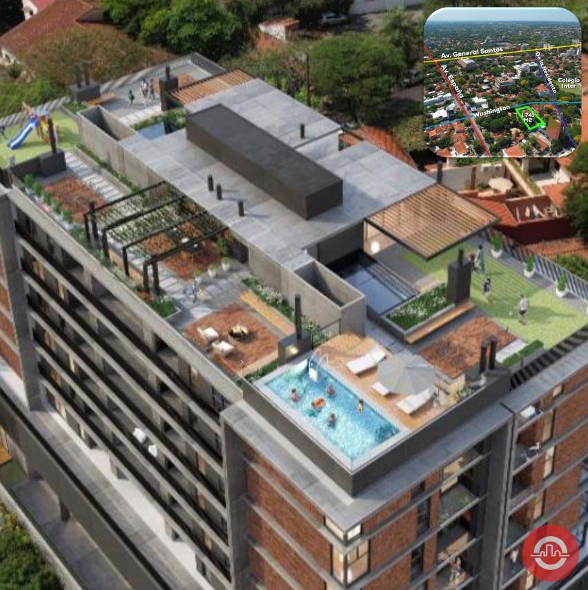 En Venta departamento de 3 dormitorios en Edificio Washington Park, Barrio Las Mercedes, Asunción-Paraguay En Venta departamento de 3 dormitorios en Edificio Washington Park, Barrio Las Mercedes, Asunción-Paraguay