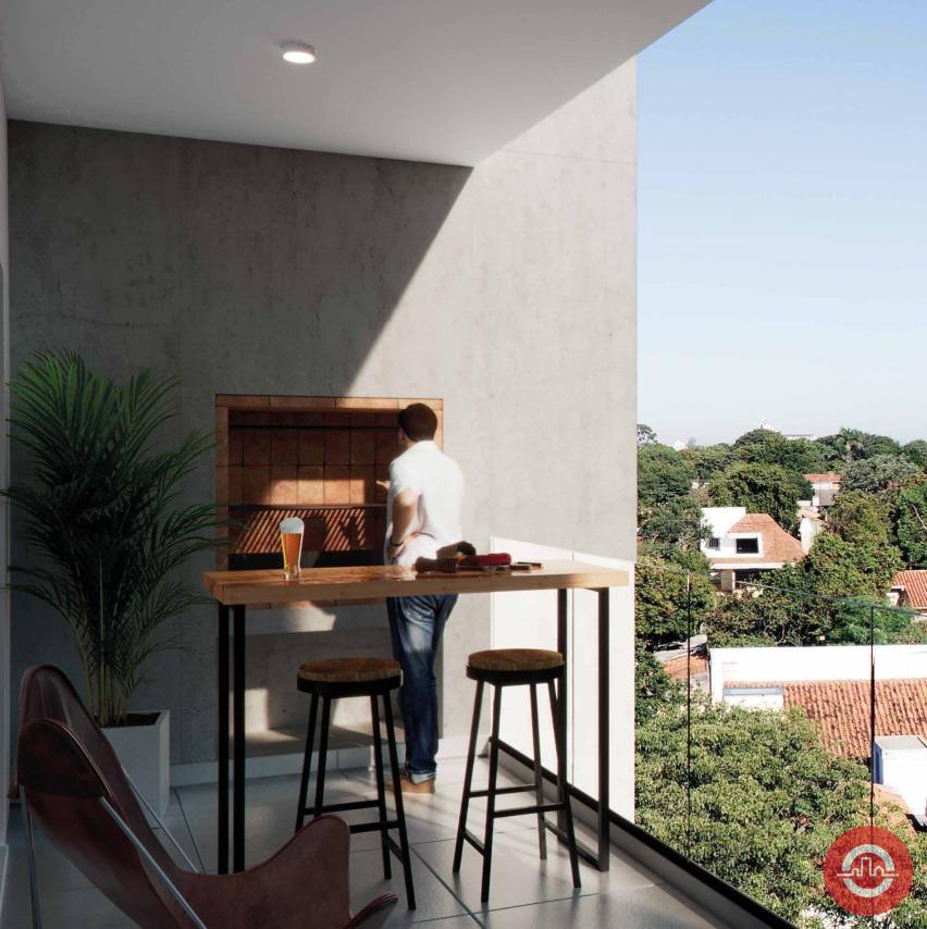 En Venta departamento de 1 dormitorio en Edificio La Comarca, Barrio Los Laureles, Asunción-Paraguay En Venta departamento de 1 dormitorio en Edificio La Comarca, Barrio Los Laureles, Asunción-Paraguay