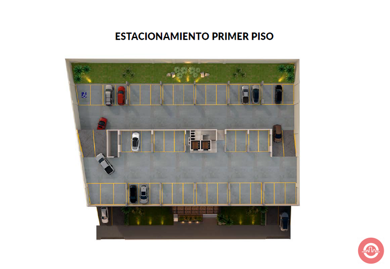 En venta Departamentos de 1 dormitorio en Edificio Molas 1311, Barrio Mburucuya, Asuncion-Paraguay