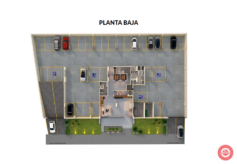 En venta Departamentos de 1 dormitorio en Edificio Molas 1311, Barrio Mburucuya, Asuncion-Paraguay