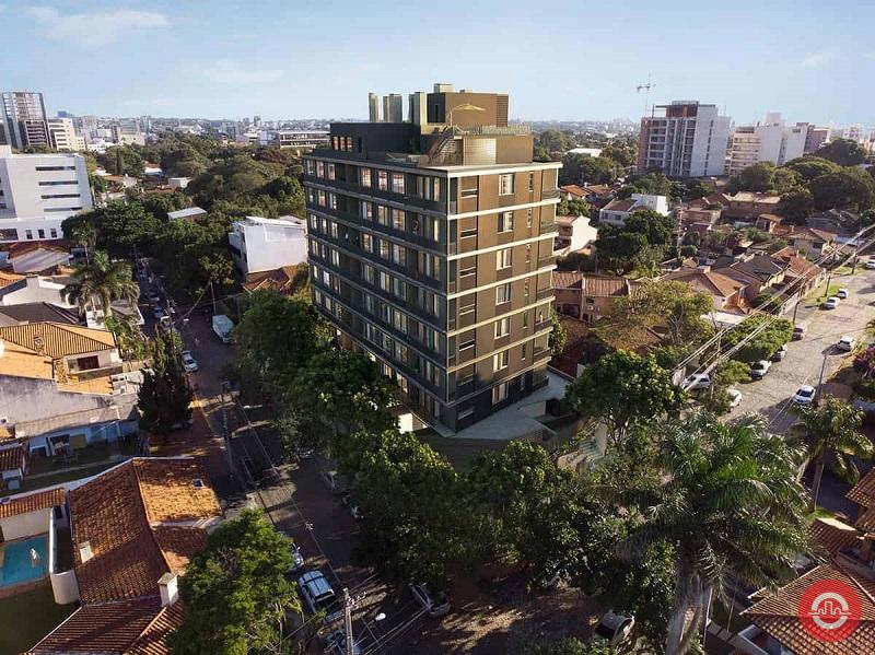 En venta departamentos de 2 dormitorios, Edificio Colman, a dos cuadras del Shopping del Sol, Las Lomas, Asuncion – Paraguay